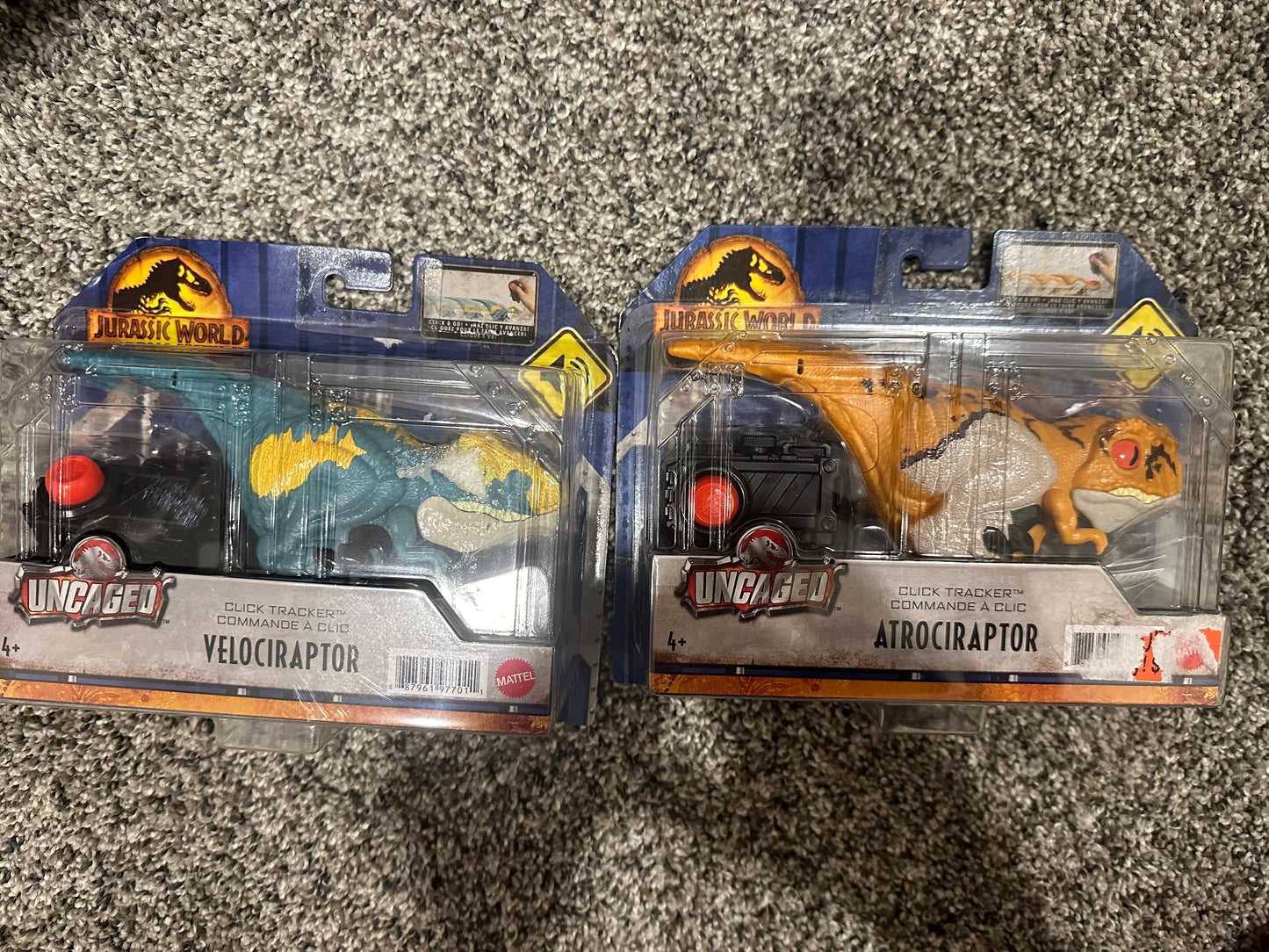 #81b Jurassic World Dinosaur vehicles (2)- new