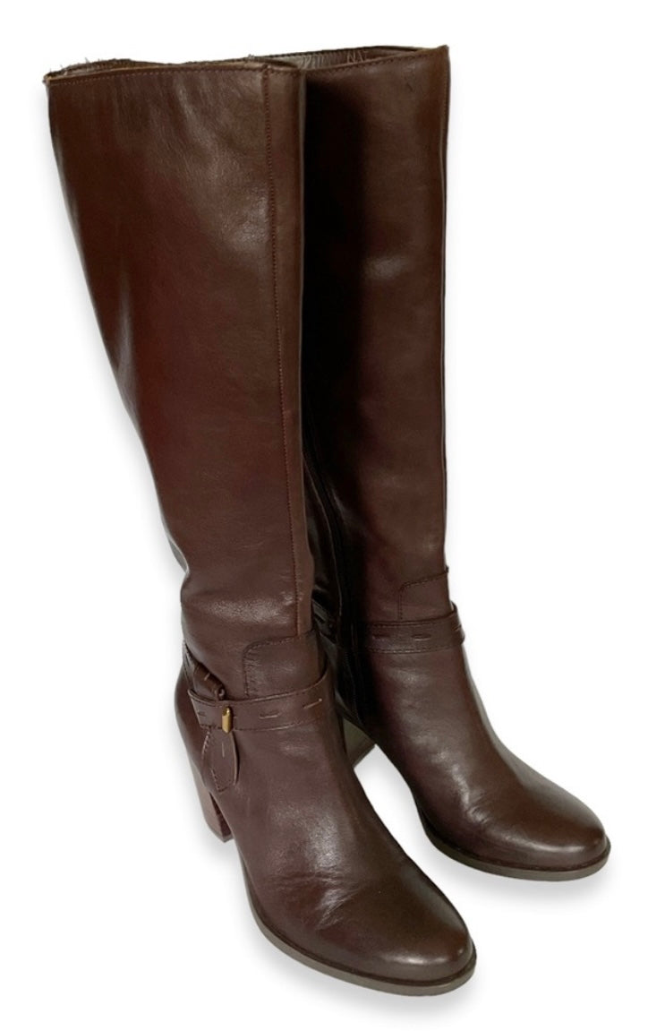 #132 - REDUCED - Naturalizer: Kamora Women’s Tall Leather Boots, Size 6.5