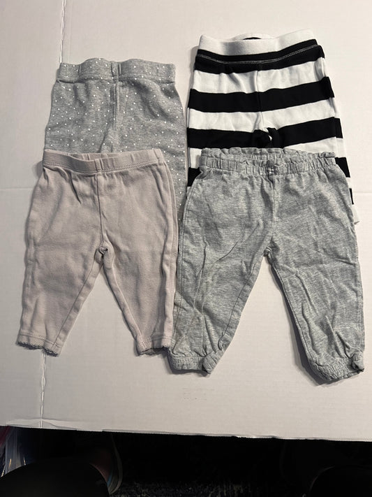 Girls baby pants bundle