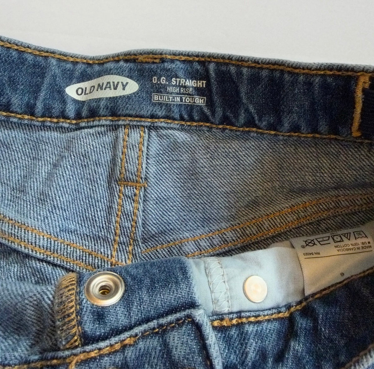 #41 |  6 Old Navy OG Straight High Rise Jeans with adjustable waist👏, girls
