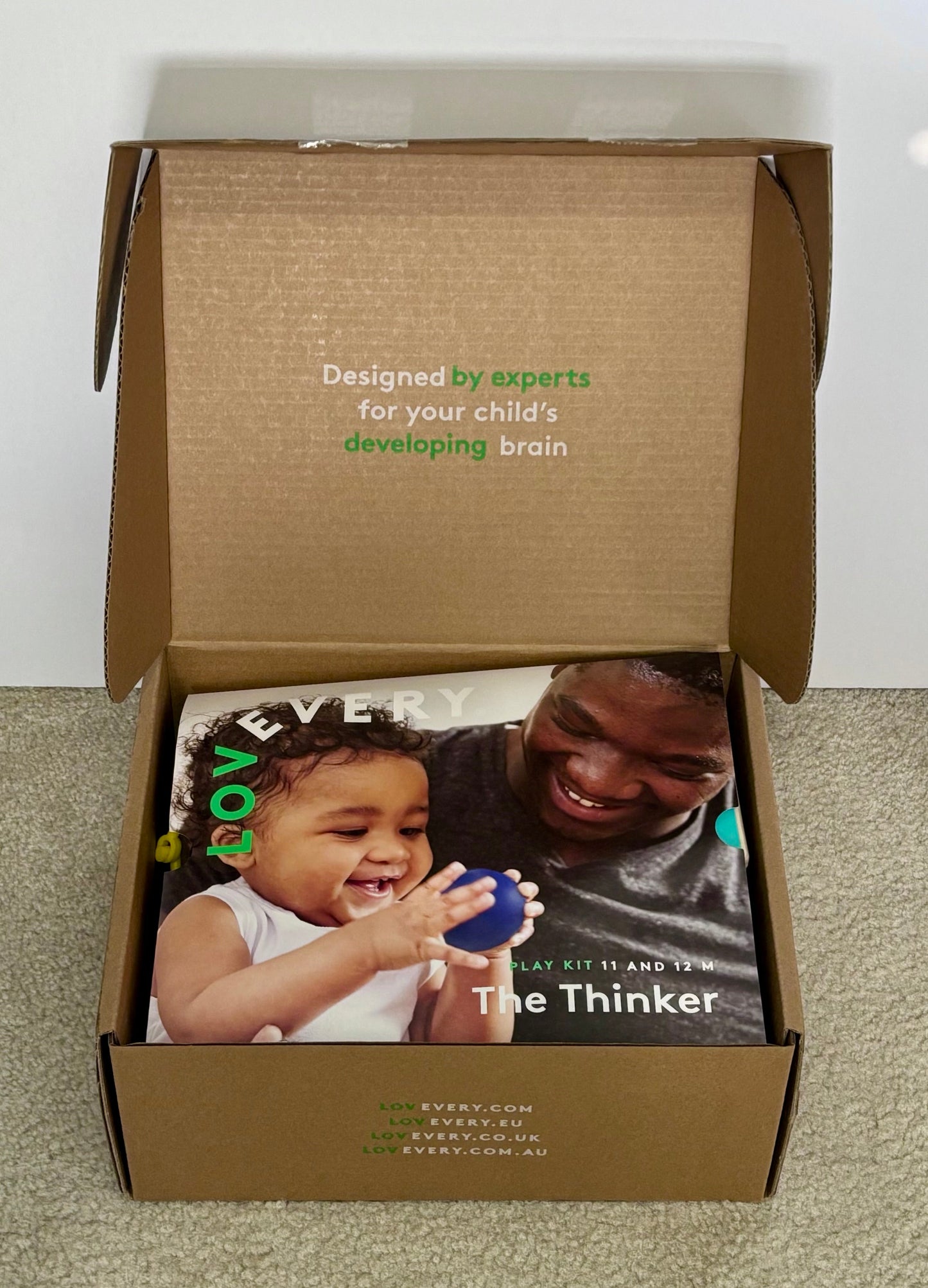 #132 - Complete Lovevery: 11-12M “The Thinker” Play Kit