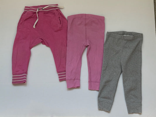 #82 Hanna Andersson Leggings and Pant Bundle Girls Size 2T