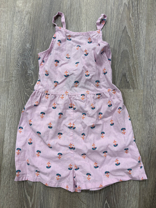 #112 girls carters 7 romper
