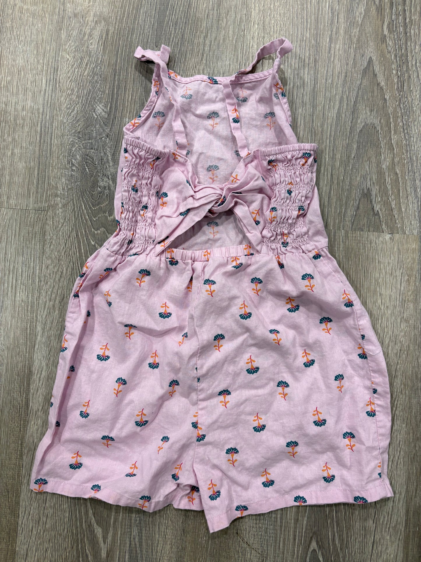 #112 girls carters 7 romper