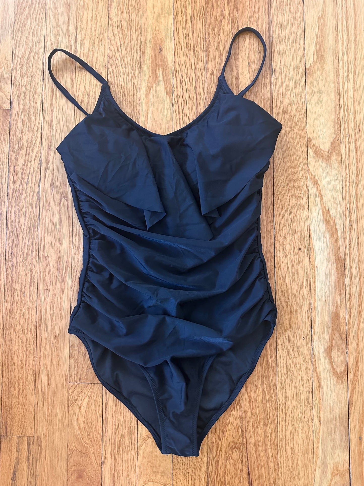 #94 NWOT Black Bathing Suit - Women's M (plastic liner intact)