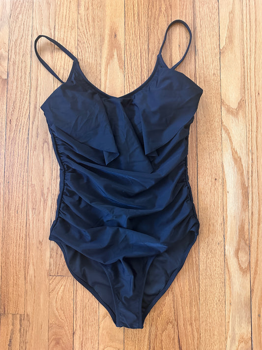#94 NWOT Black Bathing Suit - Women's M (plastic liner intact)