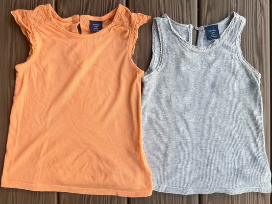 #28 Baby Gap Girls Tanks Set of 2, Size 4T