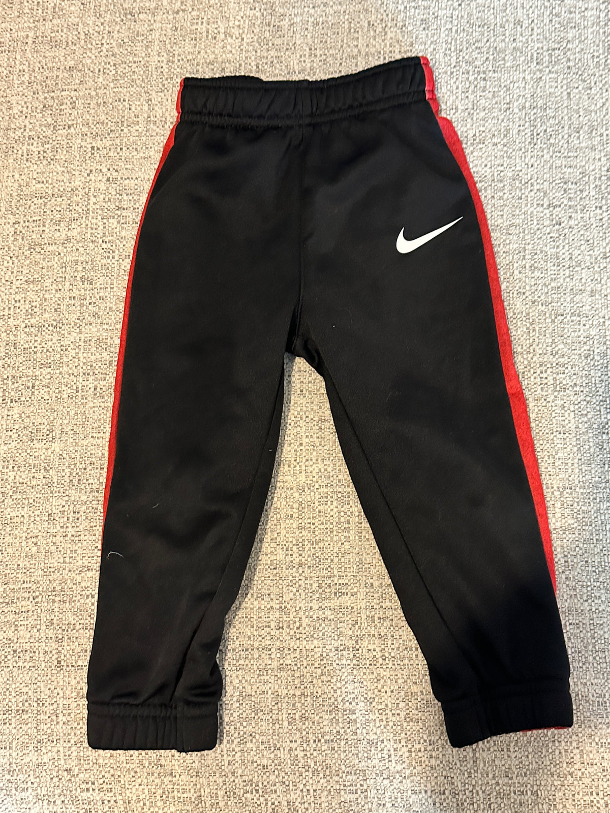#48 Nike Black & Maroon Joggers 24M