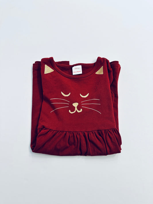 **REDUCED** Hanna Andersson | 5 | NWOT | burgundy cat