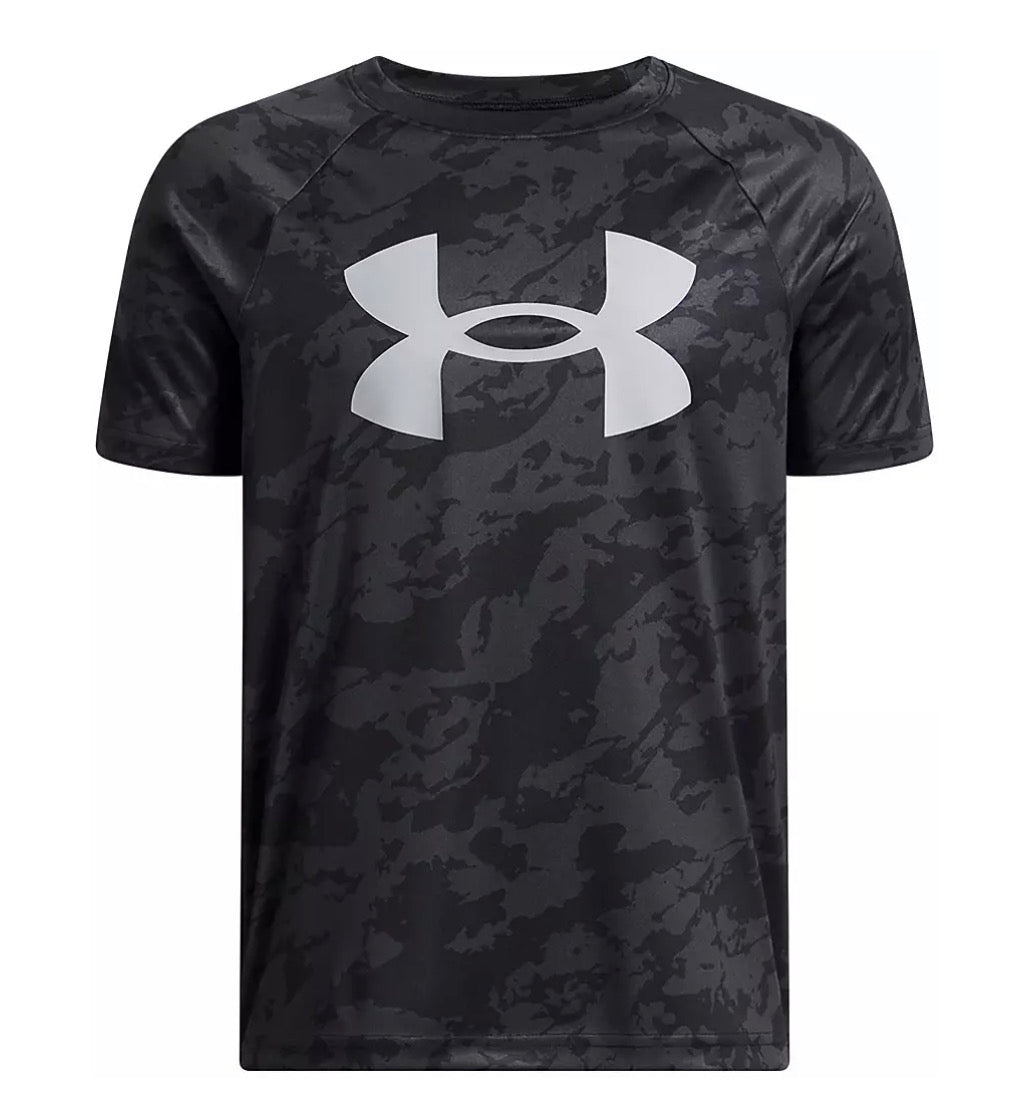 #169 Boy's Small Under Armour Black Shirt- NWT