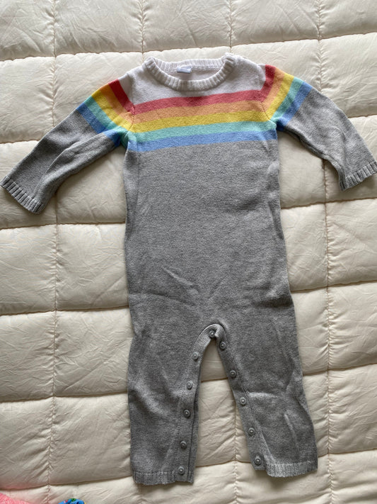 Seller 64 Janie and Jack girls 12-18 sweater romper