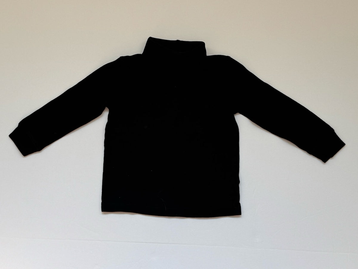 #82 Carters Black Turtleneck Girls Size 2T