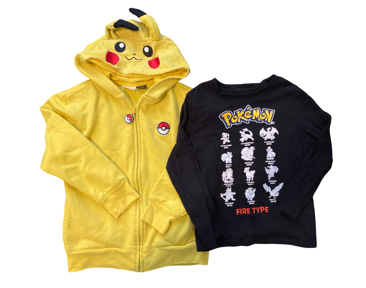 #33 Pokémon Shirt Sweatshirt Boys 6-7