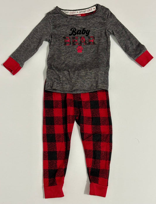 #132 - REDUCED - Let's Get Cozy: Two-Piece "Baby Bear" Pajama Set, 12M