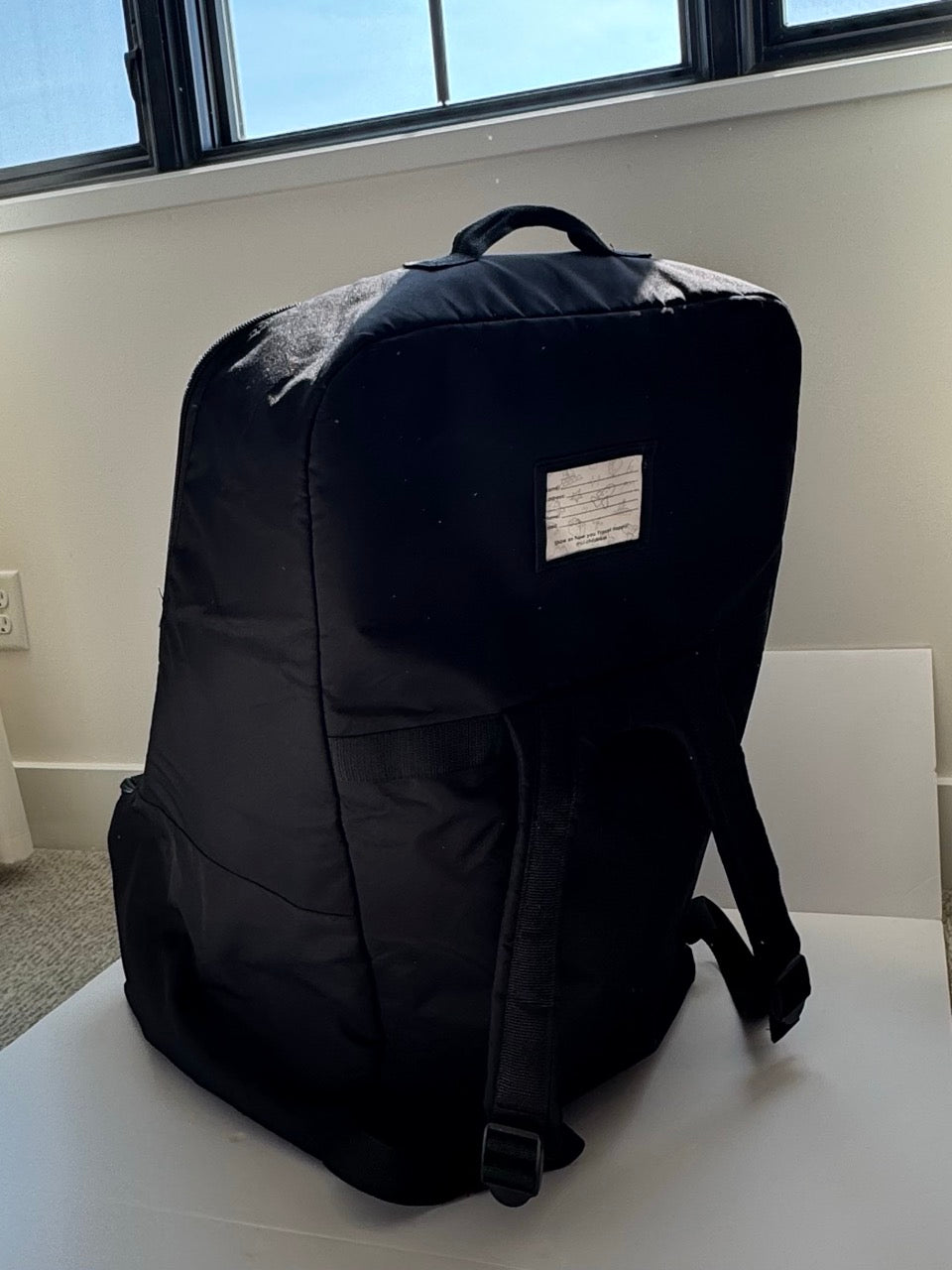 #82 J.L. Childress Padded Backpack Car Seat Travel Bag - Ultimate, Black