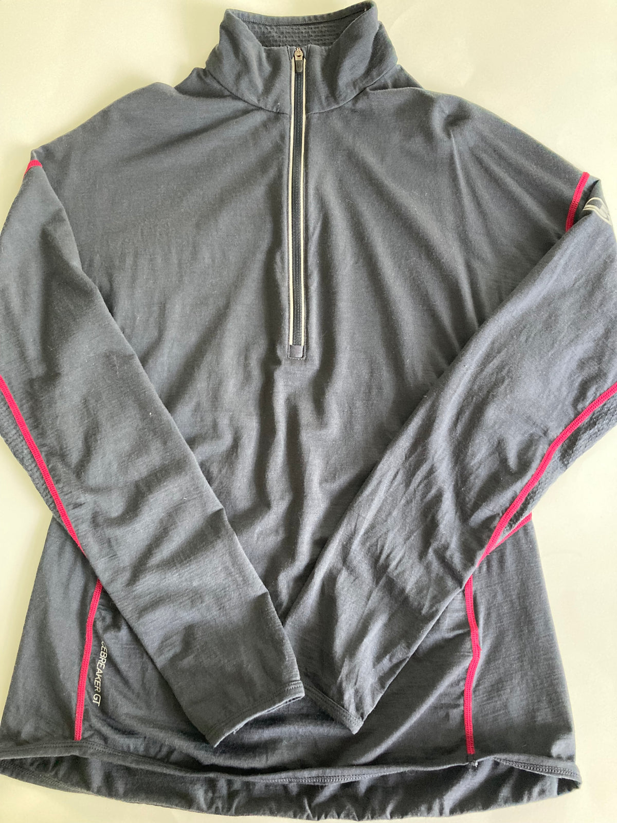 Seller #91 Women's M Icebreaker 200 lightweight merino wool half-zip VGUC