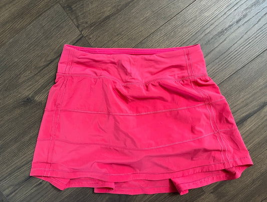 137 LN lululemon pink athletic skort size 2