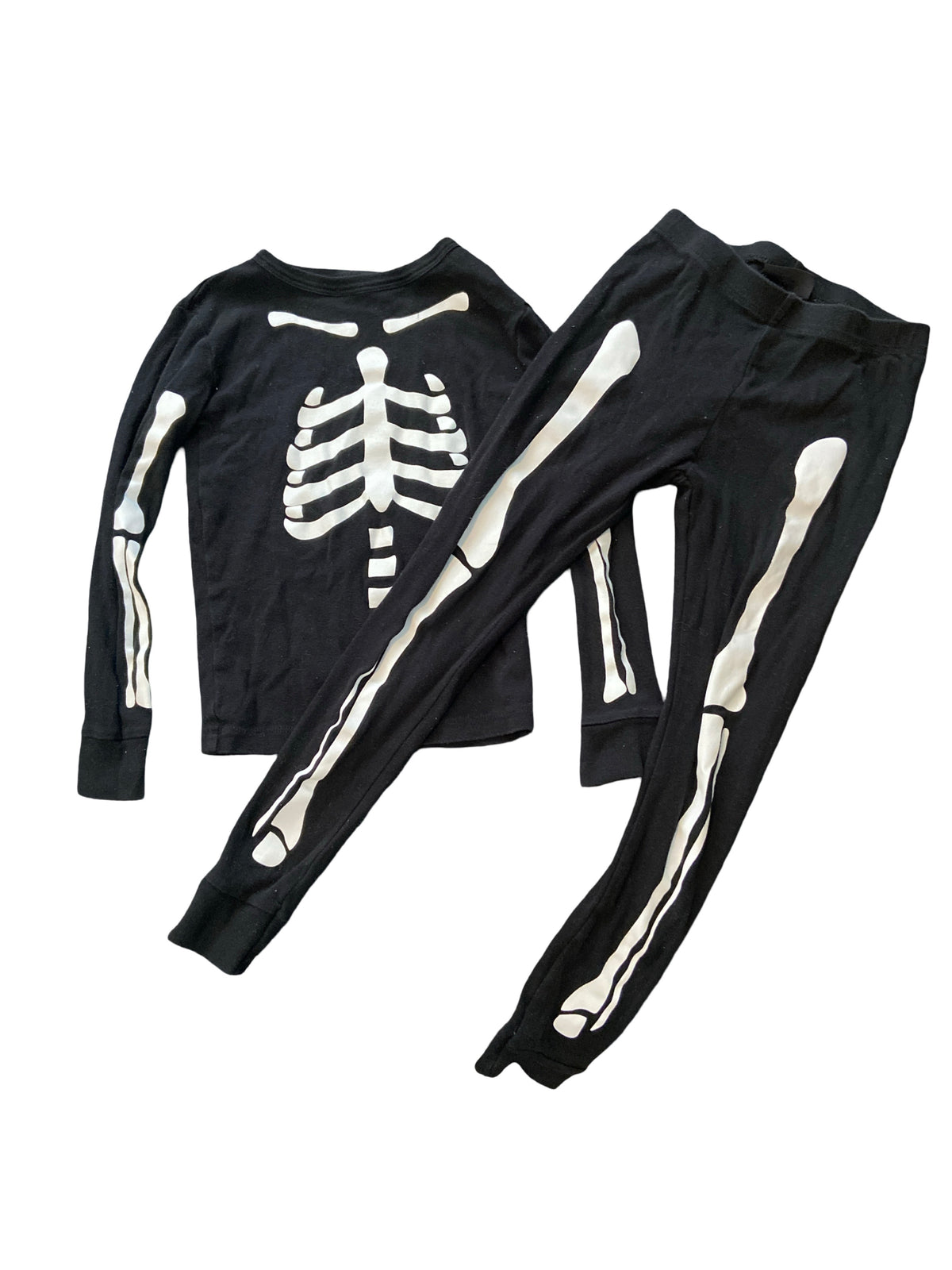 #33 Long Sleeve Skeleton Pajama Set Kids’ 6