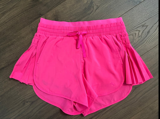 137 Joy Lab Women's size small pink shorts with detail flare on side