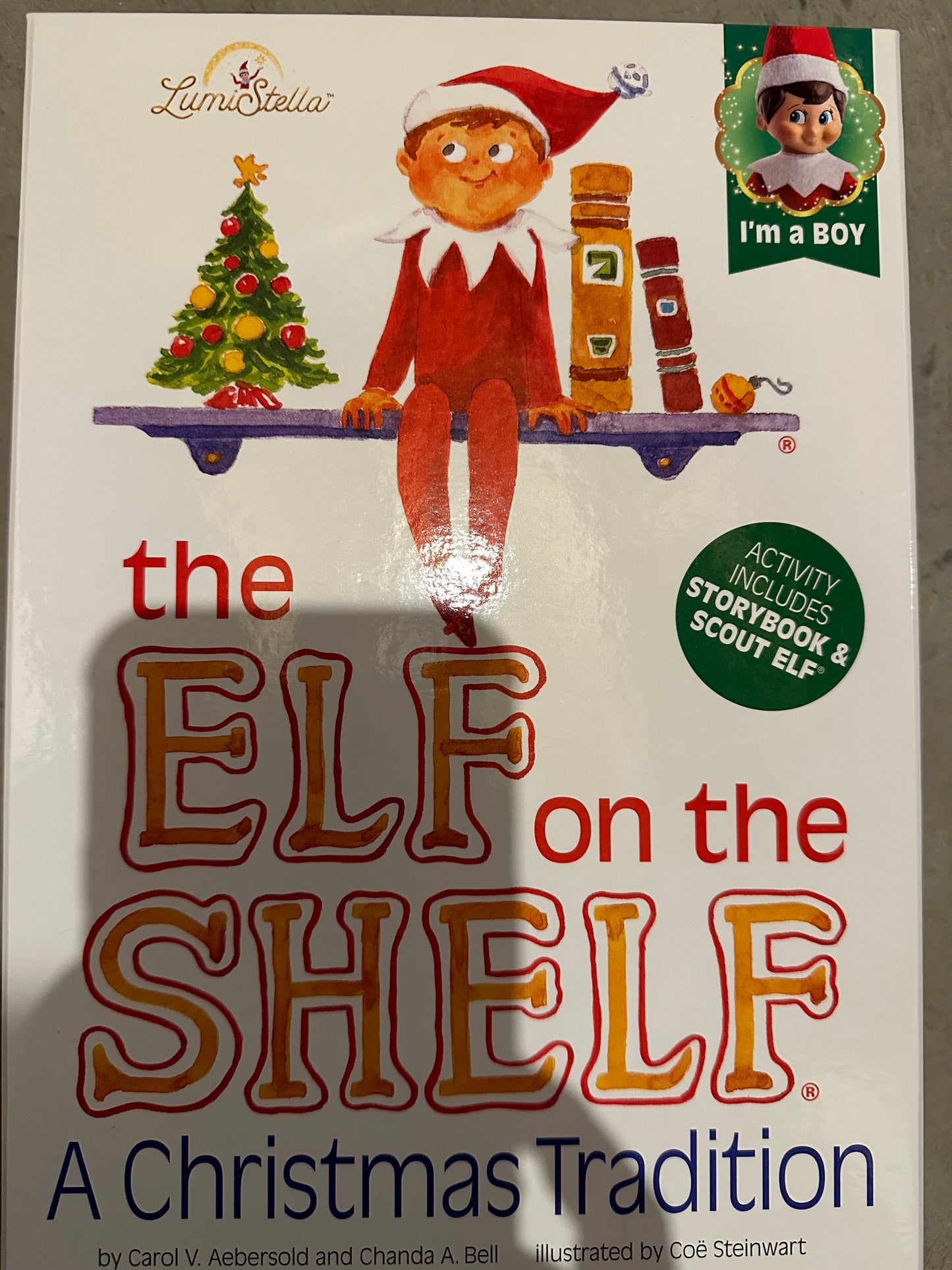 #81b Boy Elf on the Shelf- new in box