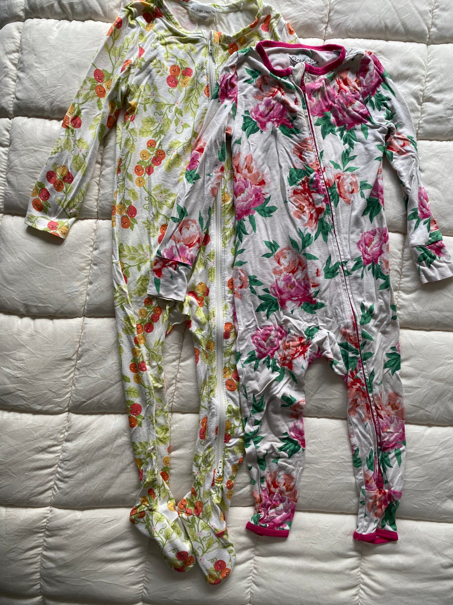 Seller 64 girls 18-24 mo set of 2 soft pajamas