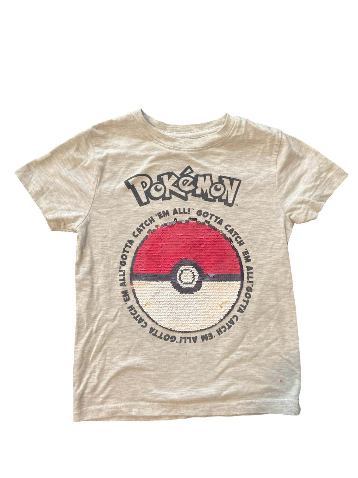 #33 Pokémon Pikachu Sequin Shirt Boys XS