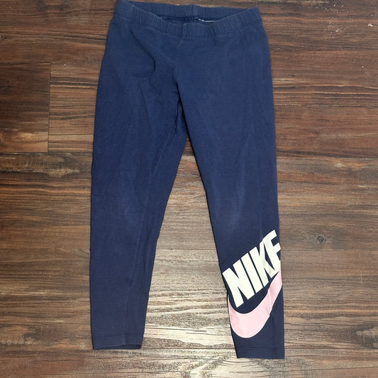 #48 Nike Navy Leggings 6x
