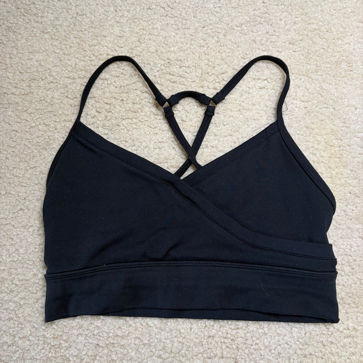 Women’s Small Black Sports Bra