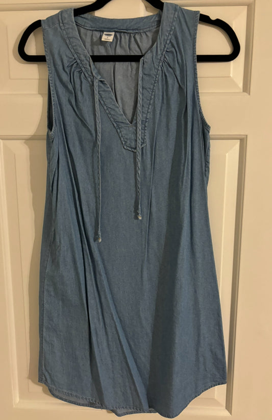 Old Navy Chambray Dress Women’s Size Small