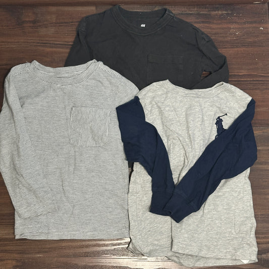 #48 Boys Long Sleeve Shirt Bundle 3T