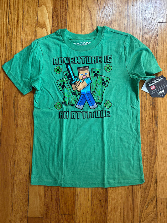 #94 REDUCED NWT Minecraft Shirt - youth M (1 of 2)