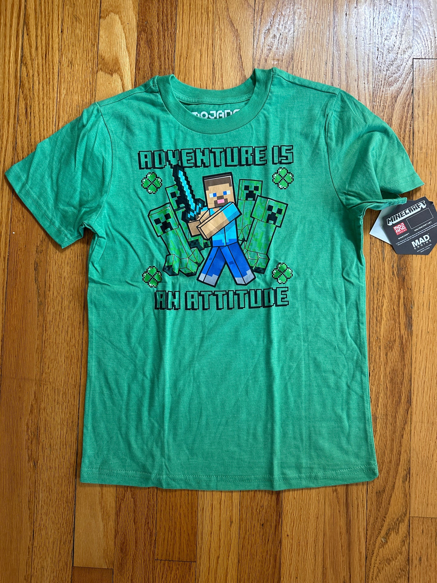 #94 REDUCED NWT Minecraft Shirt - youth M (2 of 2)