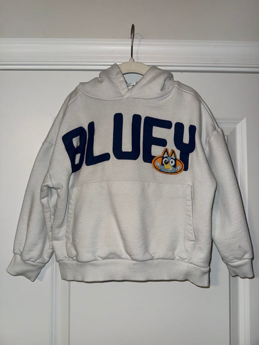#106: Size 6 (Fits like 4T) Zara Bluey Hoodie GUC