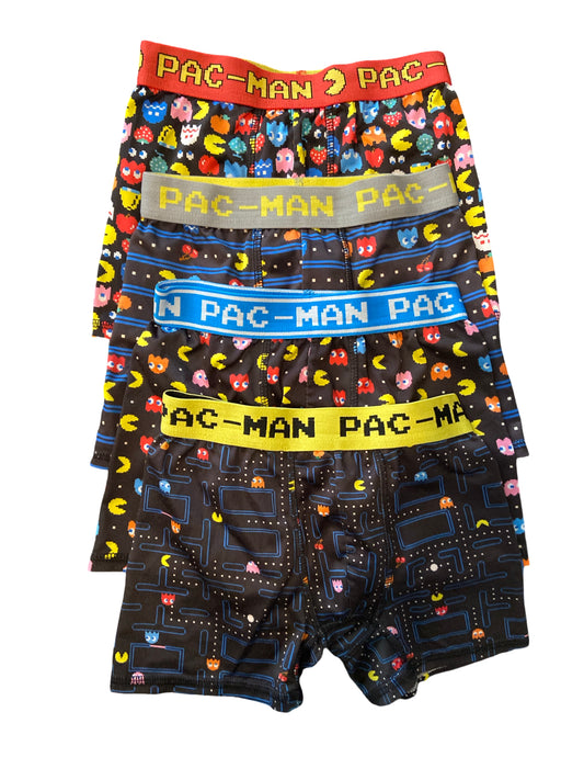 #33 NEW Set of 4 Pac-Man Underwear Boys 6