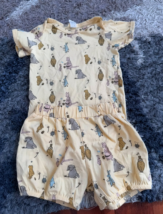 #74- Kate Quinn Winnie the Pooh set 18-24mo