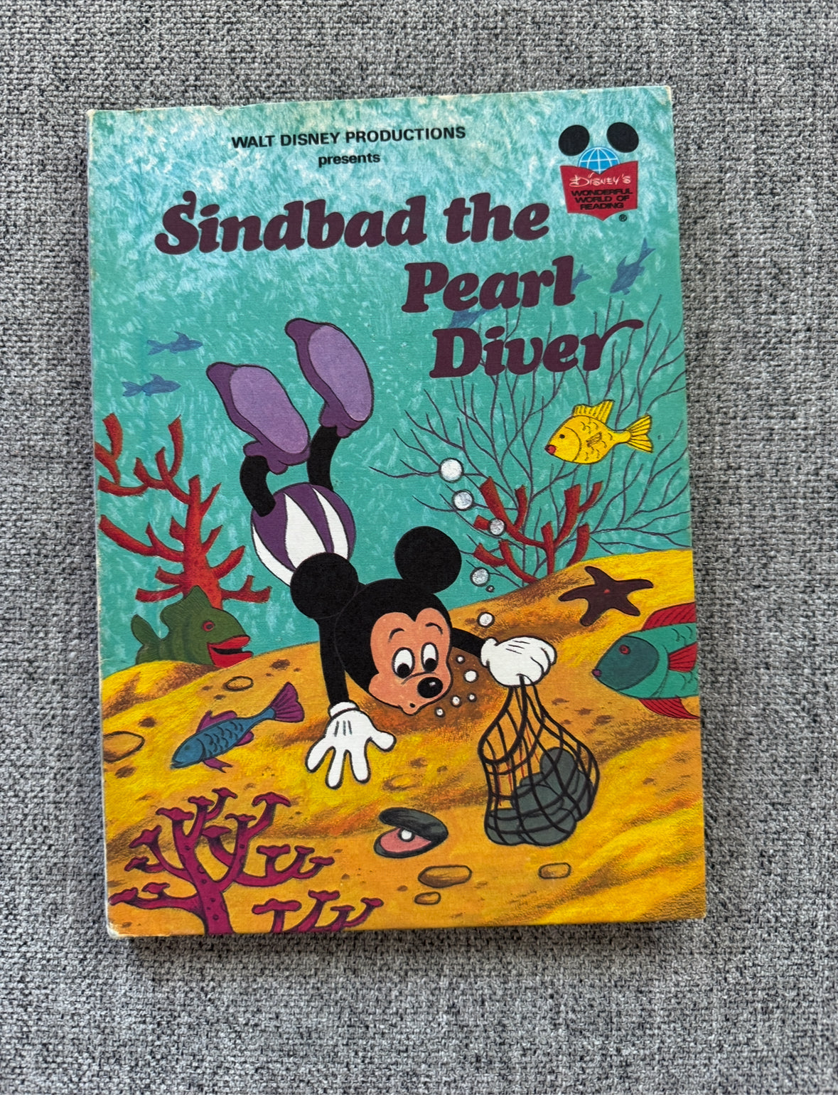 REDUCED # 92 Walt Disney micky mouse book hardcover