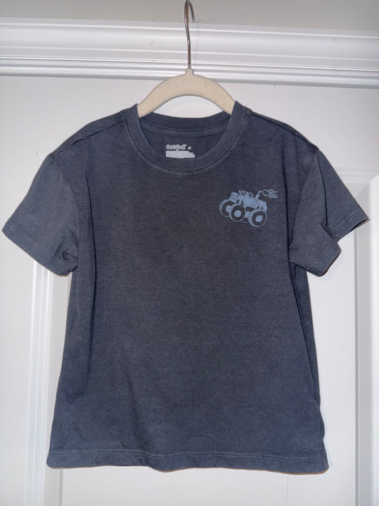 #106: 4T Cat & Jack Monster Truck Shirt (Front & Back)