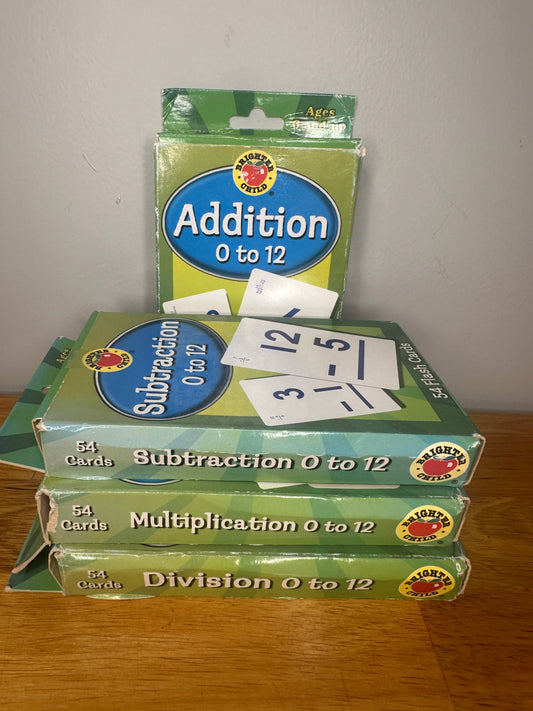 #94 REDUCED Math Flashcards