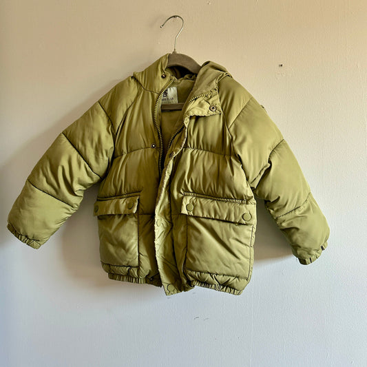 #48 Classic Club Green Winter Coat 4t