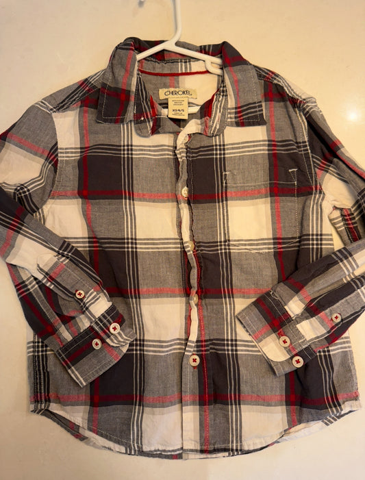 Boys XS (4/5) Button-Up | VGUC