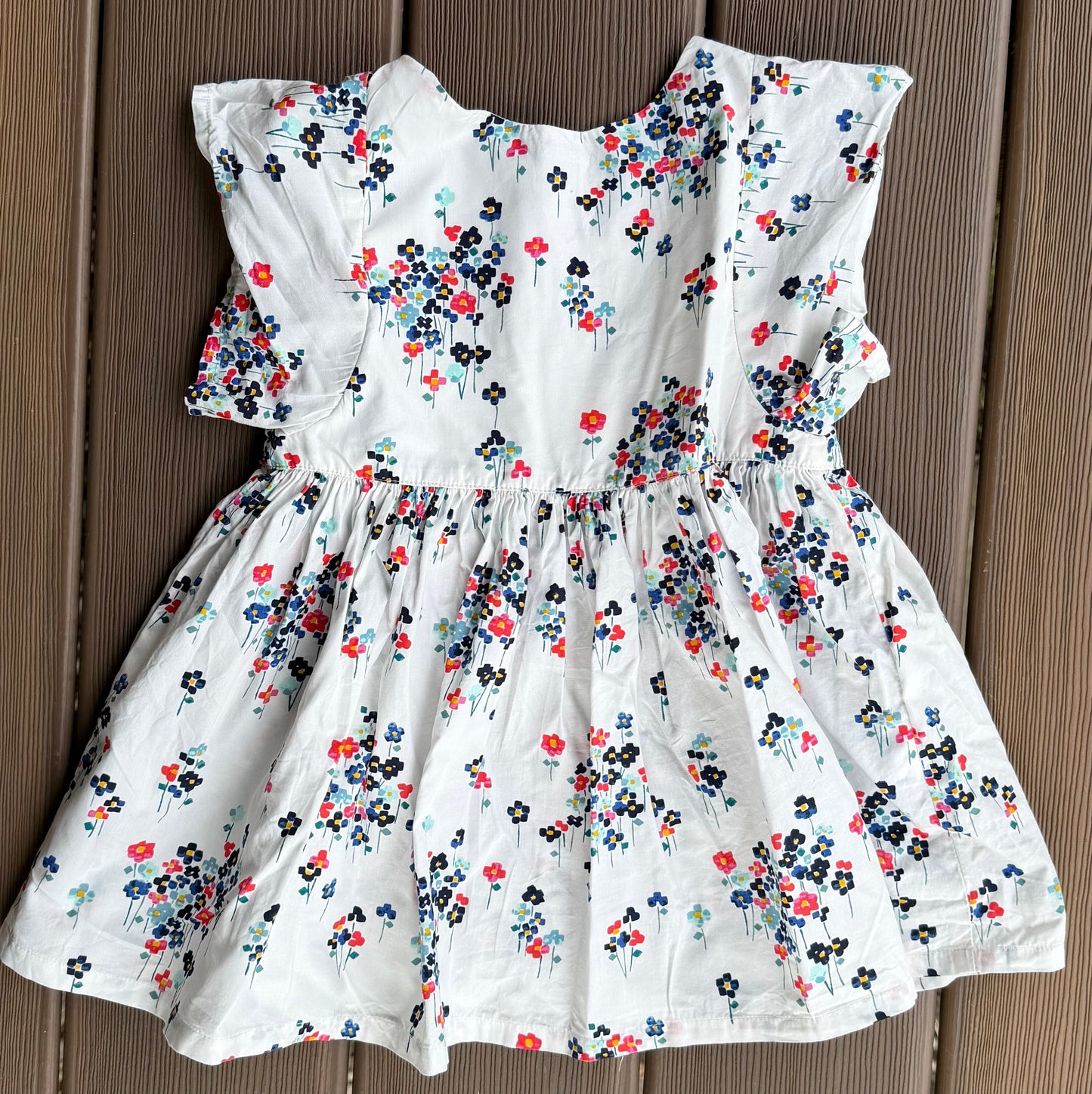 #28 REDUCED Tea Girls Flower Dress Size 2T