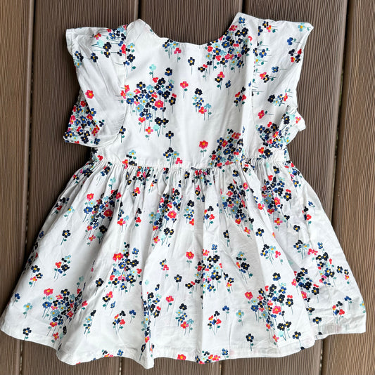 #28 REDUCED Tea Girls Flower Dress Size 2T