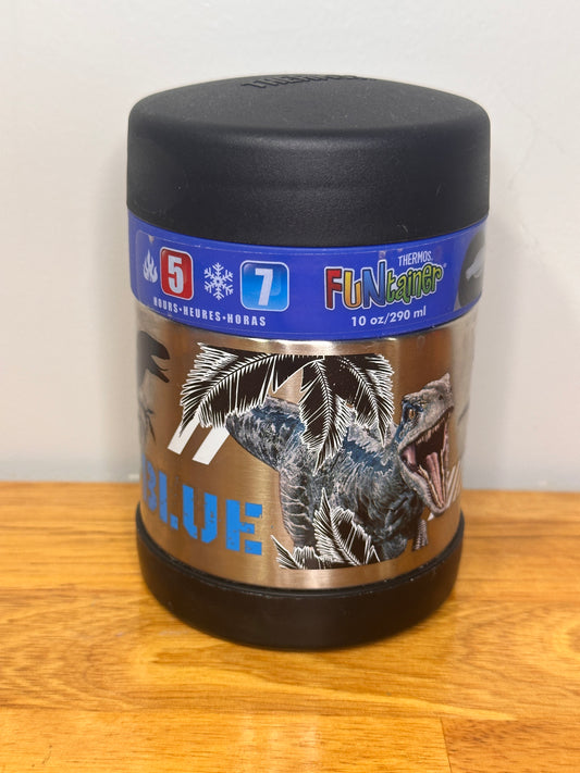 #94 Thermos Funtainer Jurassic Park - missing spoon