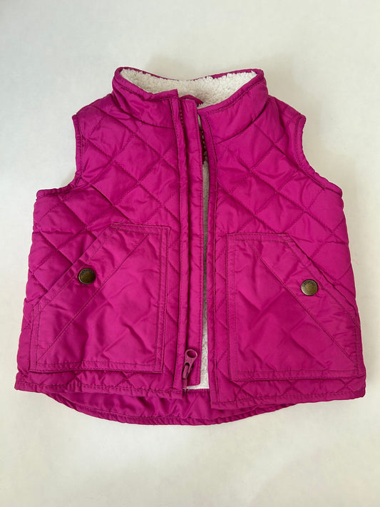 #200 Girls 18-24 months Baby Gap pink vest