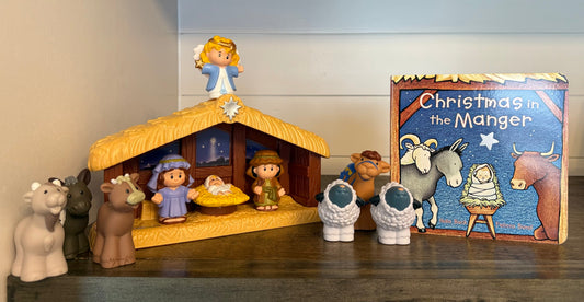 #173- Little People nativity set