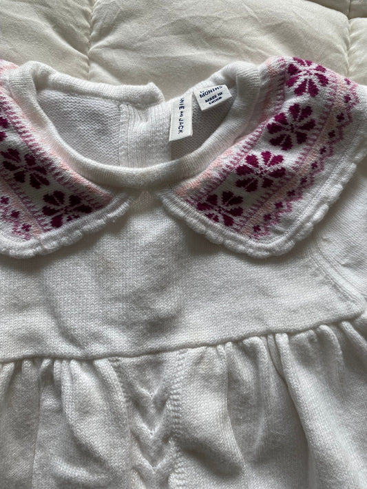 Seller 64 Janie and Jack girls 12-18 mo sweater dress