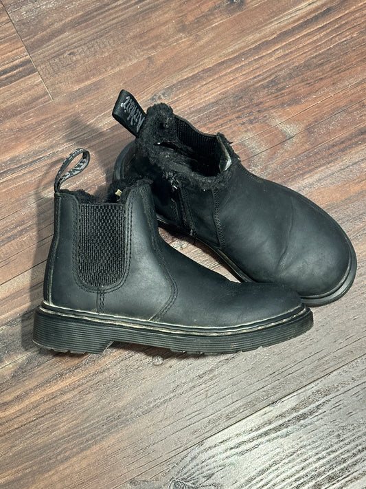 #48 Dr Martens Black slip on boots size 12