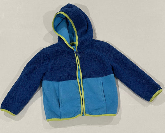 #160 Boys 4T Cat and Jack fleece jacket