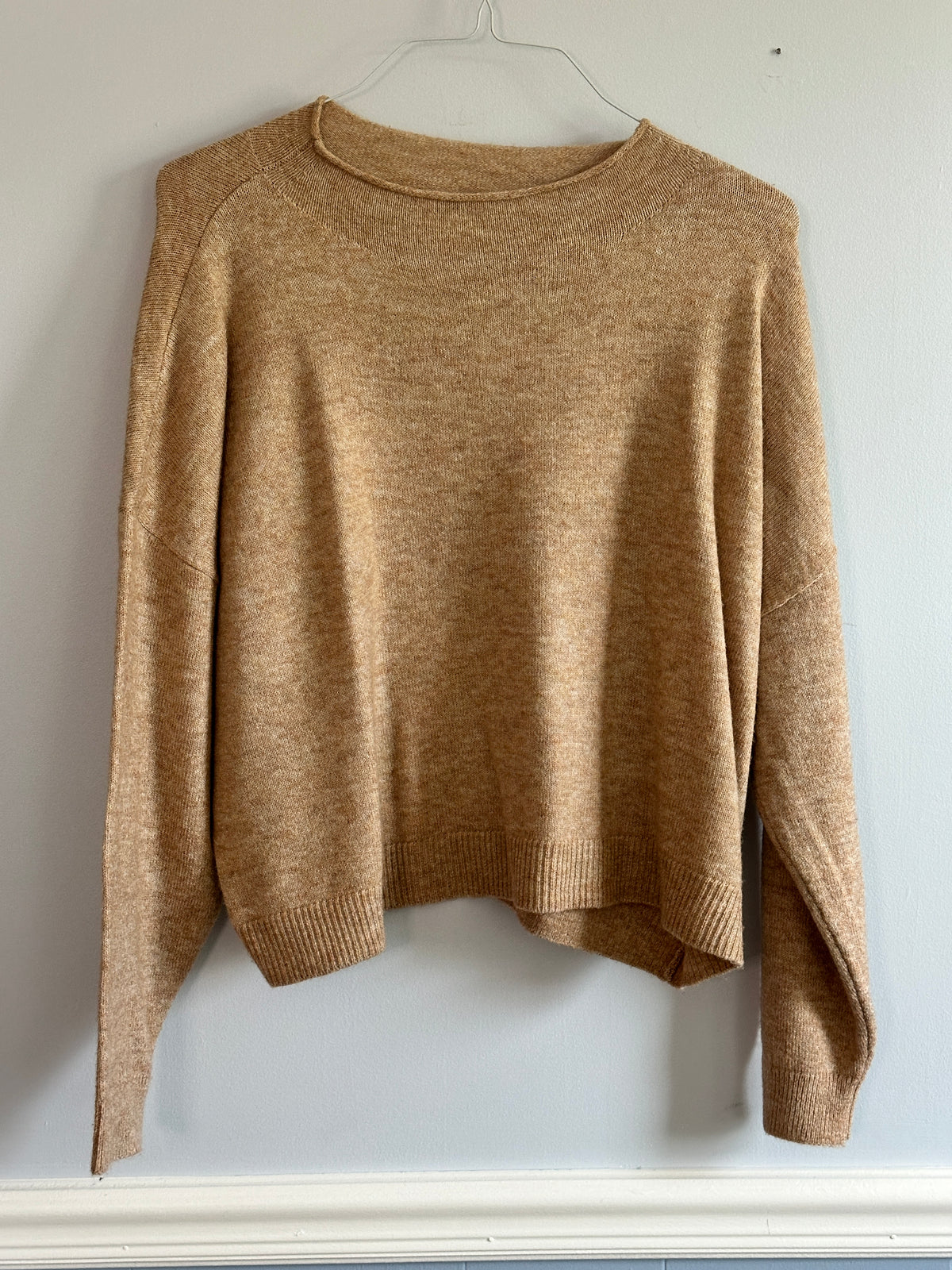 #48 Sonoma Tan Sweater Women's LG