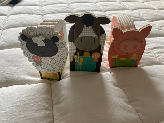 Seller 64 set of 3 animal board books